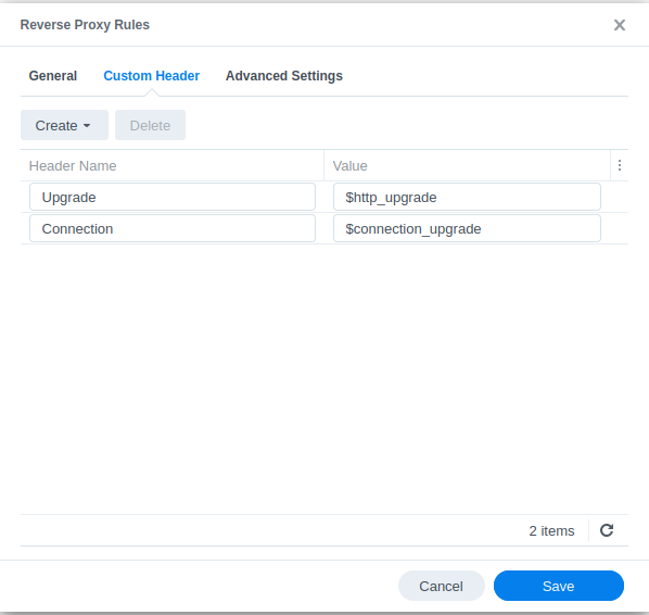 Upgrade Websockets